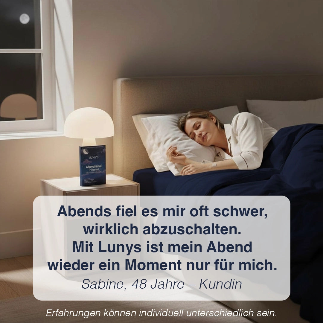 Lunys® – Sanftes Abendritual für Frauen in den Wechseljahren